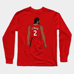 Kawhi Leonard Raptors Long Sleeve T-Shirt